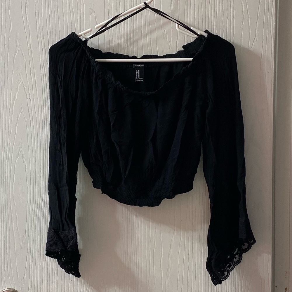 Foever21 crop blouse